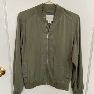 Old Navy Olive Green Bomber Jacker